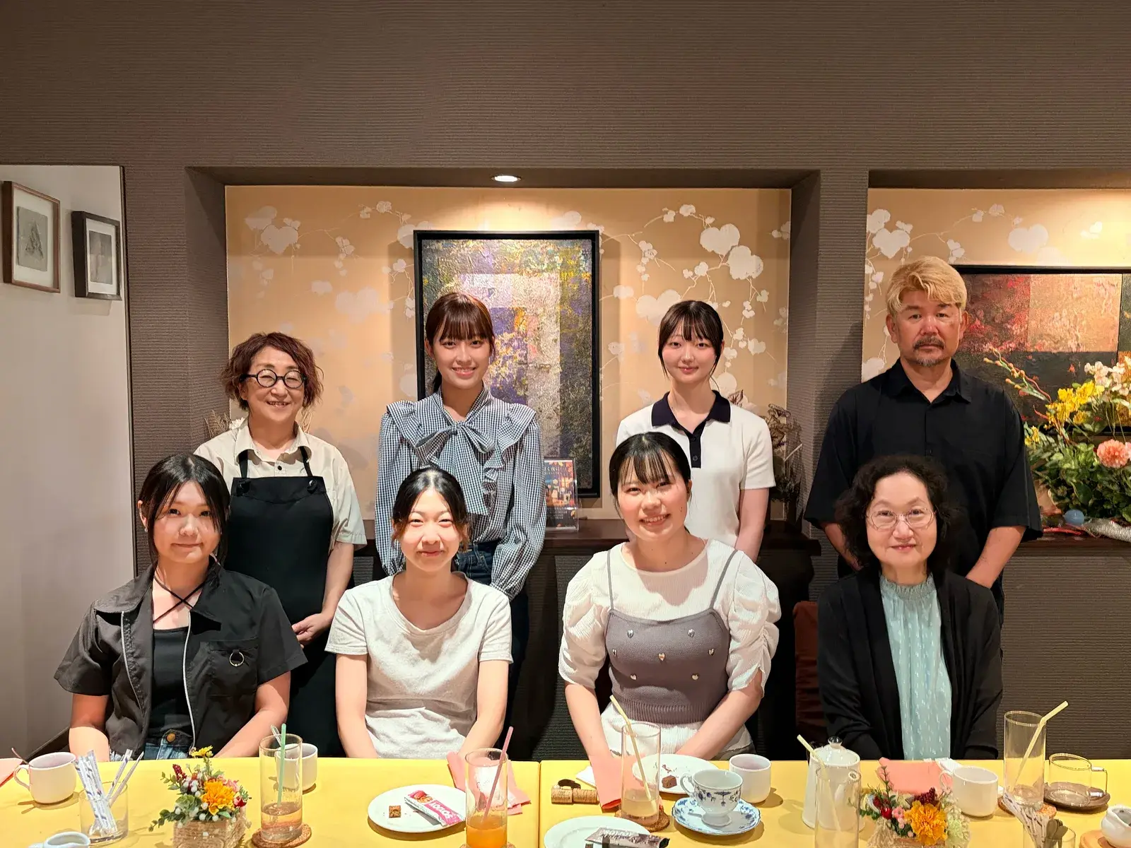 サリューでの集合写真